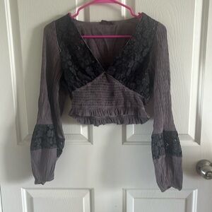 Altered state flowy top